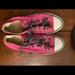 Converse Shoes | Converse Hot Pink Low Top Shoes | Color: Pink | Size: 7
