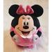 Disney Toys | Disney Minnie Mouse Ballz Ty 9"+ Round Stuffed Animal 3d Plush Pink W/Polka Dots | Color: Pink | Size: Osbb