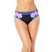 Plus Size Women's Hipster Swim Brief by Swimsuits For All in Floral Garden (Size 10)