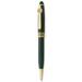 Green Tulane Wave Logo Ball Point Pen