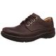 Clarks Nature Three Herren Derby Schnürhalbschuhe, Braun (Mahogany Leather), 48 EU