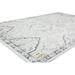 White 114 x 90 x 0.25 in Area Rug - Canora Grey Eessa Floral Area Rug in Ivory Polypropylene | 114 H x 90 W x 0.25 D in | Wayfair