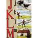 Buyenlarge 'J, K, L, M Illustrated Letters' by Edmund Evans Graphic Art in Black/Brown/Red | 30 H x 20 W x 1.5 D in | Wayfair 0-587-26747-xC2842