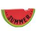 Chunky Summer Watermelon Sitter - H - 3.50 in. W - 1.00 in. L - 6.75 in.