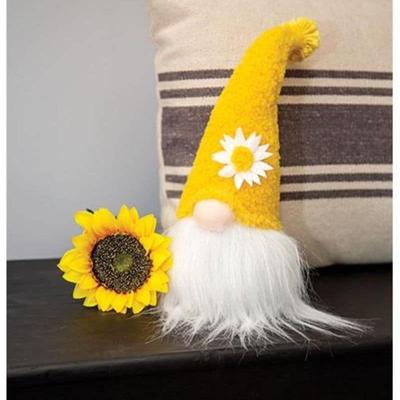 Fuzzy Yellow Flower Gnome