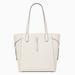 Kate Spade Bags | Kate Spade Marti Pebbled Leather Large Tote Bag Parchment White Nwt | Color: White | Size: Os