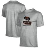 Men's Gray Pacific Tigers Women's Basketball Name Drop T-Shirt