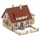 FALLER 232215 - Fachwerkhaus mit Garage, 13.9 x 3.7 x 22.4 cm