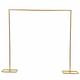 Wedding Backdrop Arch Stand 2x2.1m Photo Studio Background Support Balloon Stand Frame Indoor Outdoor Party Decoration Golden (Golden)