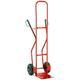 Very Tall Back Sack Truck with Skids (250kg Capacity) - Heavy Duty Hand Trolley - Steel Sack Trolley