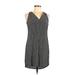 Old Navy Casual Dress - Shift V Neck Sleeveless: Black Dresses - Women's Size Small