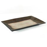 Gourmet Basics by Mikasa Verona Cream Rectangular Platter, 13.75 Inch All /Earthenware/Stoneware in Brown | 1.25 H x 9.1 W x 13.75 D in | Wayfair