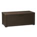 Toomax Florida Plastic Storage Outdoor Bench Plastic in Brown | 23 H x 58 W x 28 D in | Wayfair TMAX-Z155RD35