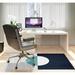 ULLI HOME Carmy Low Pile Carpet Straight Rectangular Chair Mat in Gray/Black | 48 H x 72 W x 72 D in | Wayfair Carmy_Sky_(6x4)_72x48