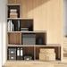 Latitude Run® Alinea 64" H x 61" W Step Bookcase Wood in Brown | 64 H x 61 W x 11 D in | Wayfair D8836FCE38D24CA6A2983DB0EB13543B