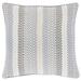 Pine Cone Hill Nip Tuk Decorative Outdoor Square Linen Pillow Cover & Insert /Down/Feather/Linen in White | 20 H x 20 W in | Wayfair PC3656-PIL20