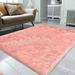 Pink 79 x 60 x 2.38 in Area Rug - Everly Quinn Faux Sheepskin Shag Rug, American Country Style Sheepskin Rug, Rug, Area Rug | Wayfair