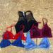 Free People Intimates & Sleepwear | Bralette Bundle - Free People And Juicy Couture | Color: Blue/Red | Size: S