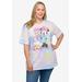 Plus Size Women's Disney Minnie Mouse & Daisy Duck Pastel T-Shirt T-Shirt by Disney in Multi (Size 4X (26-28))