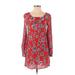 Billabong Casual Dress - Shift: Red Dresses - Women's Size X-Small