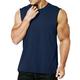 MEETYOO Tank Top Herren, Achselshirts Sport Ärmelloses Shirt Unterhemd Fitness Sleeveless Tshirt für Running Jogging Gym