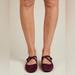 Anthropologie Shoes | Intentionally Blank Kemper Crisscross Strap Flat | Color: Red | Size: 7