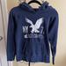 American Eagle Outfitters Tops | American Eagle Navy Blue Sweatshirt (Size Xs) | Color: Blue | Size: Xs