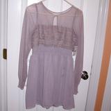 Free People Dresses | Free People Lace Dress 8 Dusty Nwt | Color: Purple | Size: 8