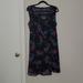 Torrid Dresses | Black Floral Dress | Color: Black/Pink | Size: 12