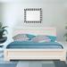 Oxford Platform Bed by Camden Isle in White (Size FULL)