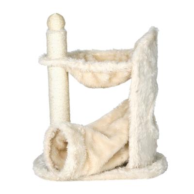 Baza Gandia Scratching Post with Hammock Cream by TRIXIE in Cream