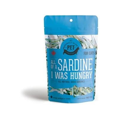 The Granville Island Pet Treatery 'All of a Sardine I was Hungry Dehydrated Sardine Dog & Cat Treats, 1.76-oz bag