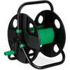 Schlauchtrommel, Wasserschlauchaufroller leer, für 30 m 1/2' Gartenschlauch, hbt 39 x 43 x 30 cm,