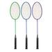 Champion Sports kids Tempered Steel Badminton Racket Set Plastic/Metal in Black/Blue/Green | 1 H x 8 W x 26 D in | Wayfair BR20SET