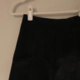 Free People Skirts | Black Jean Denim Free People Skirt | Color: Black | Size: 0