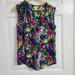 J. Crew Tops | J.Crew Colorful Sleeveless Pullover Top Size 4 -W1 | Color: Blue/Green | Size: 4