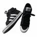 Adidas Shoes | Adidas Black & White Honey Mid High Tops | Color: Black/White | Size: 7.5