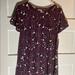 Lularoe Dresses | Lularoe Carly Dress New With Tags Disney | Color: Purple | Size: S