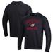 Men's Under Armour Black Winston-Salem State Rams All Day Fleece Pullover Sweatshirt