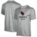 Men's Gray Saginaw Valley State Cardinals Swimming Name Drop T-Shirt