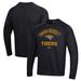 Men's Under Armour Black Towson Tigers All Day Fleece Pullover Sweatshirt