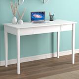 "Computer Desk 47.25""Long/White with 1 Drawer for Home Office and Small Spaces. Ideal for writing, gaming, study, work from home. - Safdie & Co 81125.Z.01"