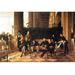 Buyenlarge 'The Circle of the Rue Royale' by James Tissot Painting Print in Brown/Green | 28 H x 42 W x 1.5 D in | Wayfair 0-587-25567-6C2030