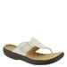 Clarks Laurieann Rae - Womens 5.5 White Sandal Medium