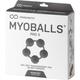 MYOBALLS MYOBALLS PRO 5, Größe 5 in Schwarz/Orange