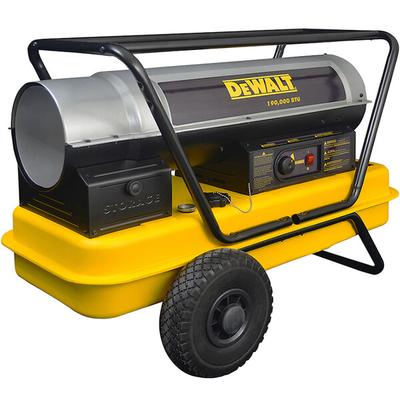 DeWalt Forced Air Kerosene Construction Heater DXH215HD - 215,000 BTU
