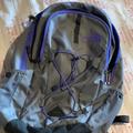 The North Face Bags | Great Condition North Face Women’s Backpack | Color: Gray/Purple | Size: Os