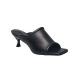 Women's Candice Open Toe Heeled Mule by French Connection in Black (Size 7 1/2 M)