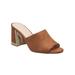 Women's Spain Heeled Mule by Halston in Cognac (Size 9 M)