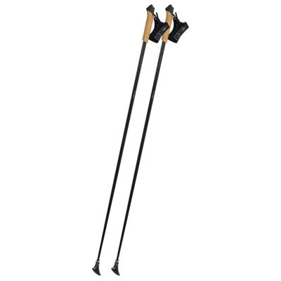 Komperdell - Levante Carbon - Nordic Walking Stöcke Länge 125 cm schwarz/ highlight